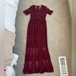 DARK CHERRY DRESS FROM BOHME